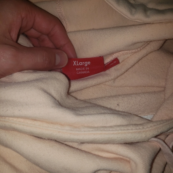 XL Unisex Supreme Peach Sweatshirt - Picture 9 of 9